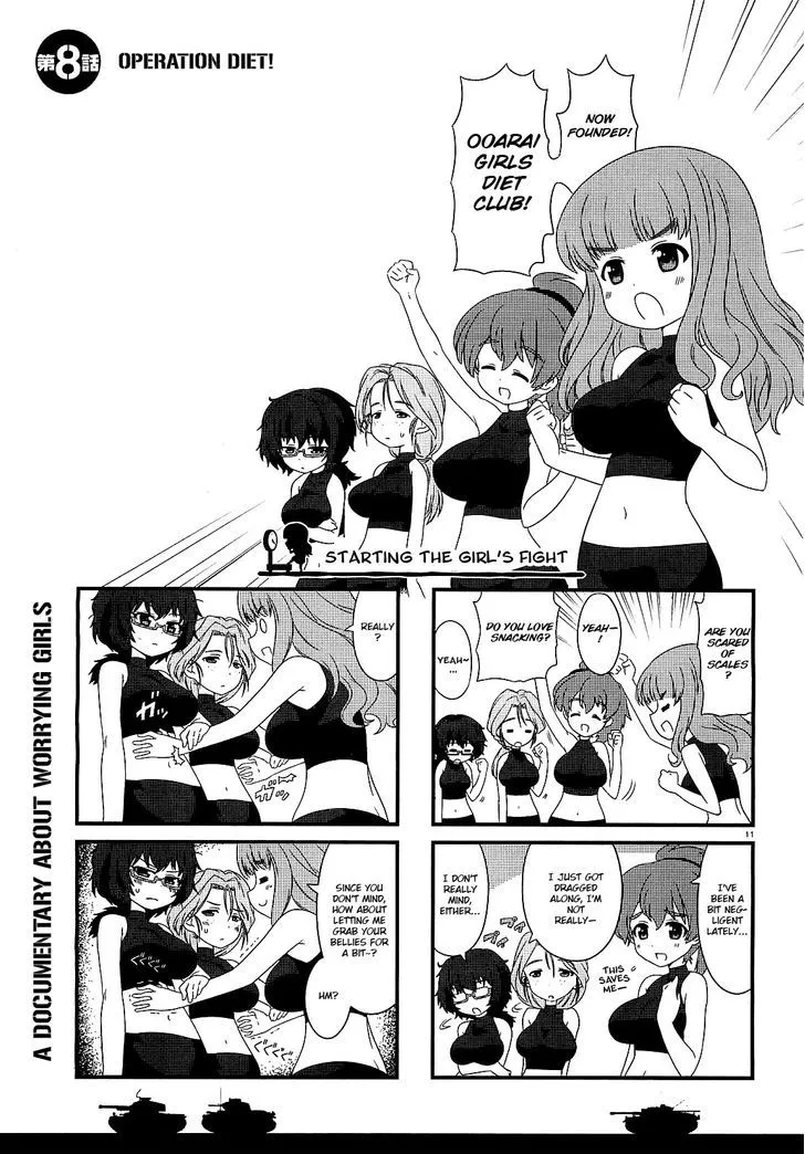 Read Girls & Panzer – Motto Love Love Sakusen desu! Chapter 8 - It's Chirstmas! Online