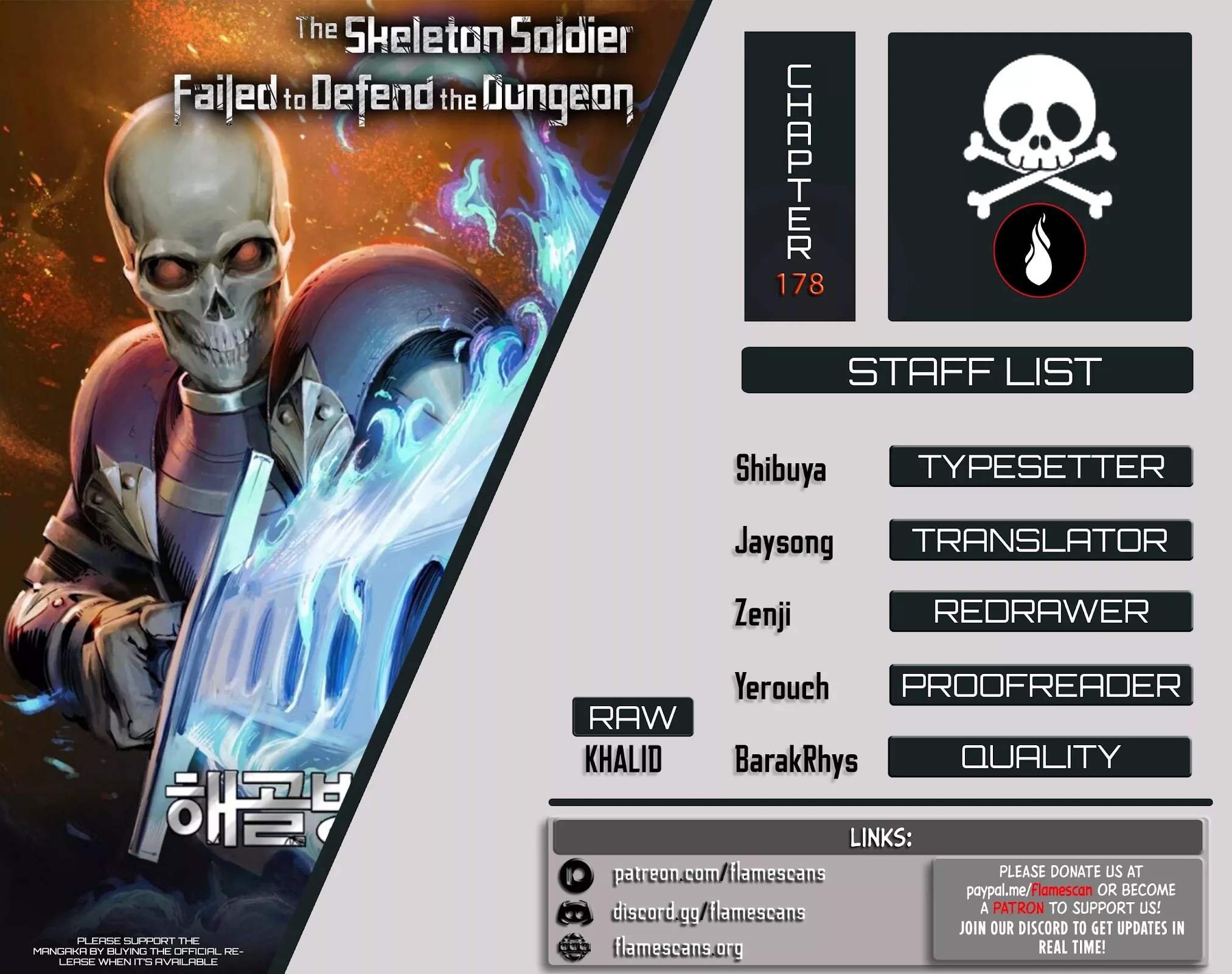 Read Skeleton Soldier Couldn’t Protect the Dungeon Chapter 178 Online