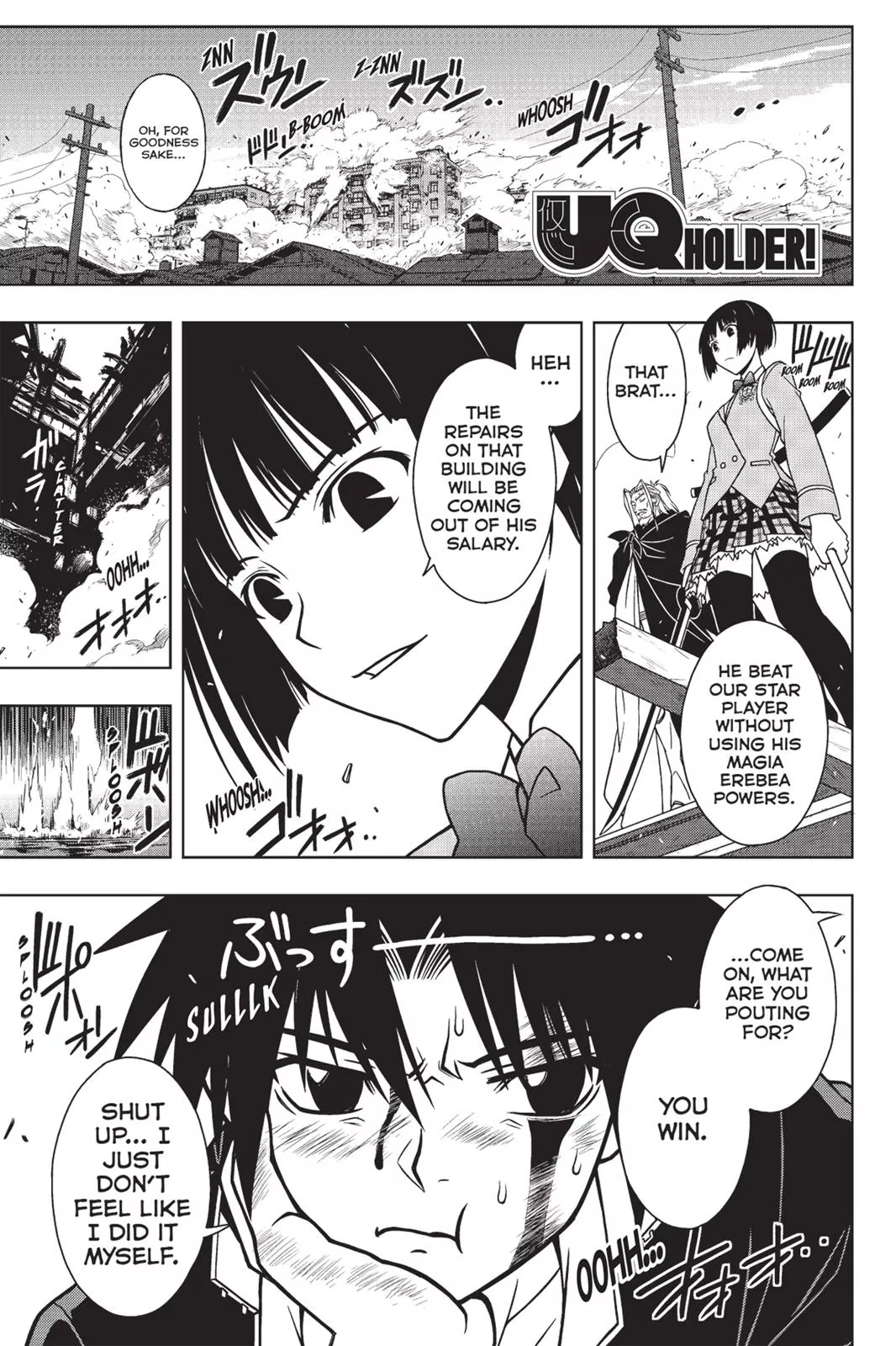 Read UQ HOLDER! Chapter 26 Online