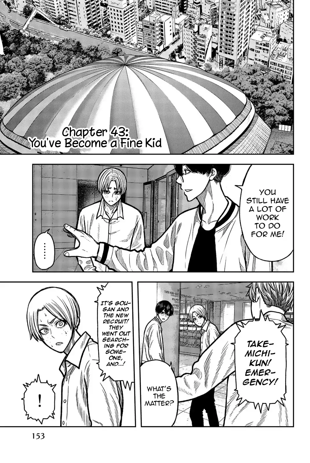 Read Bougyaku no Kokekko Chapter 43 - You've Become a Fine Kid Online