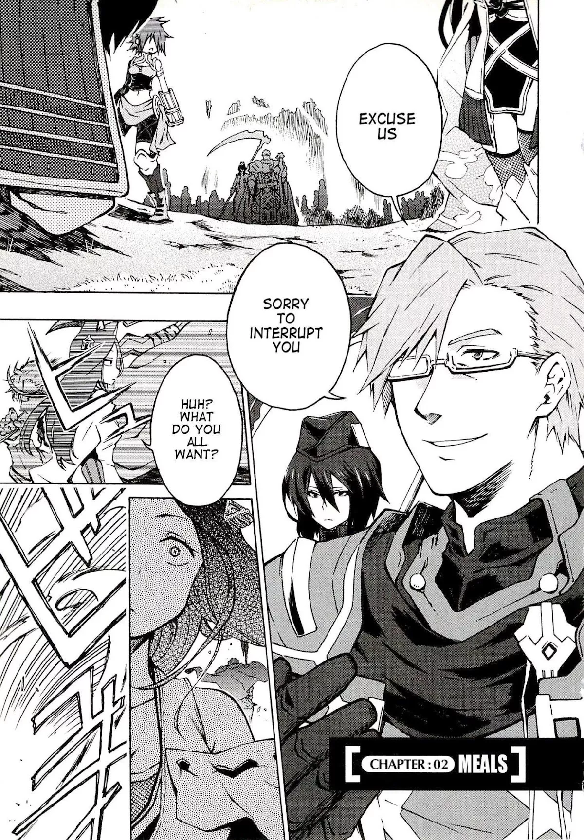 Read Log Horizon – Nishikaze no Ryodan Chapter 2 - Meals Online
