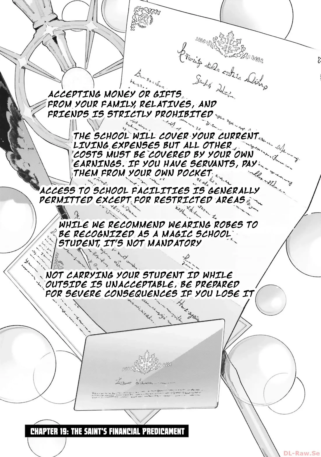 Read The Magician Kunon Sees Everything Chapter 19 - THE SAINT'S FINANCIAL PREDICAMENT Online