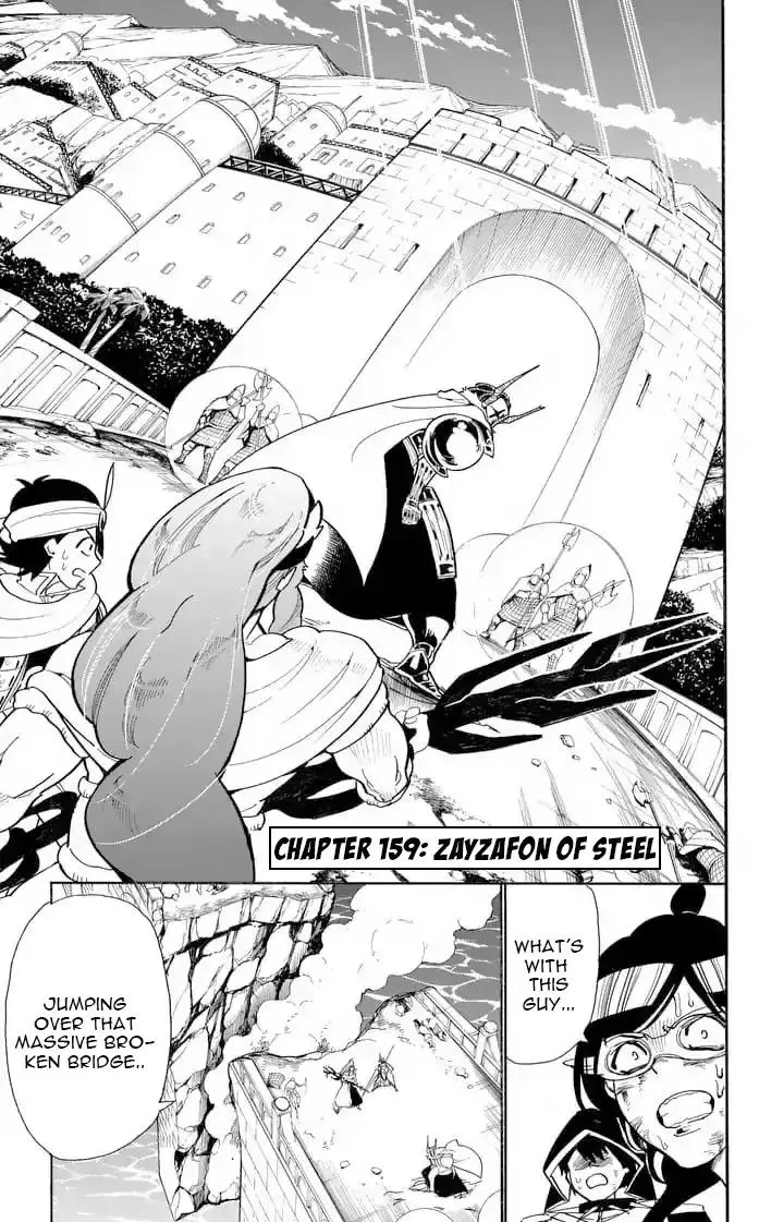 Read Magi – Sinbad no Bouken Chapter 159 - Zayzafon Of Steel Online