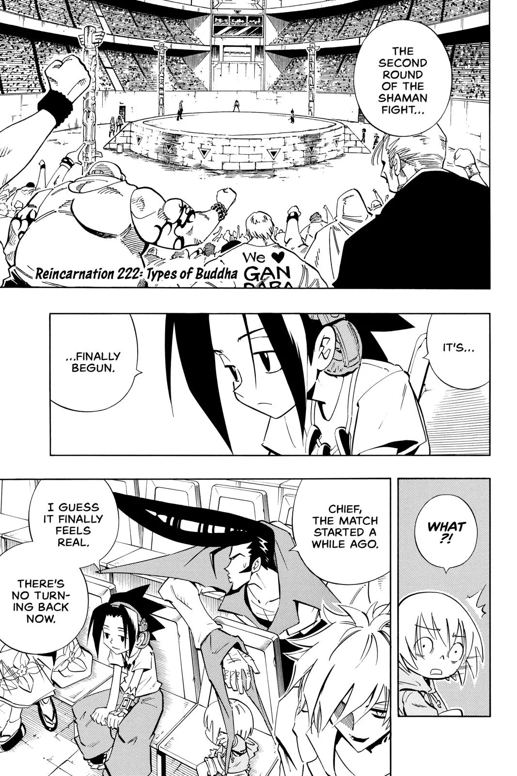 Read Shaman King Chapter 222 Online