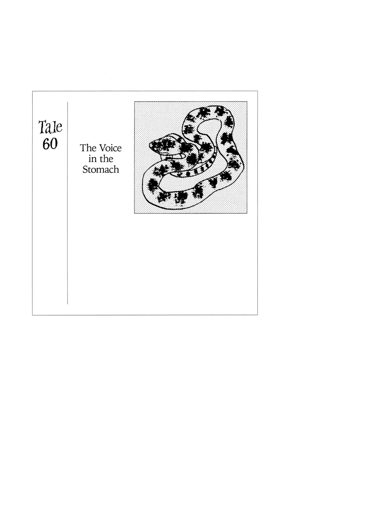 Read Hyaku Monogatari Chapter 60 - The Voice in the Stomach Online
