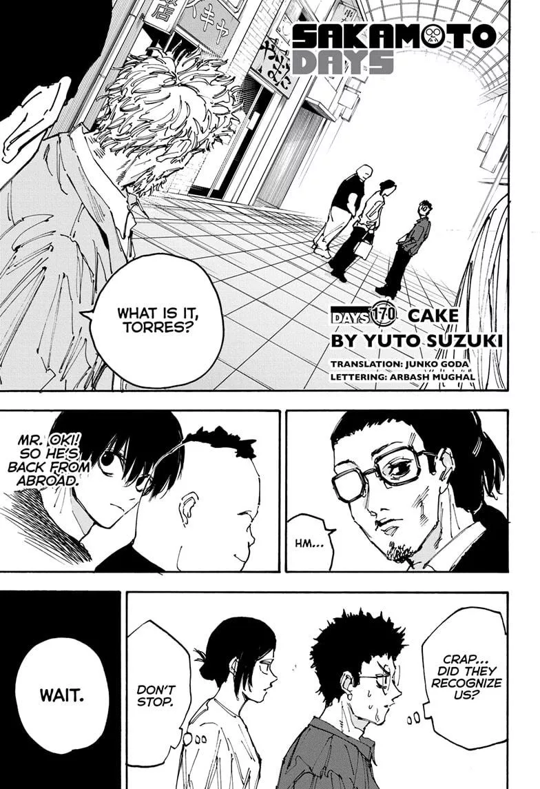 Read Sakamoto Days Chapter 170 Online