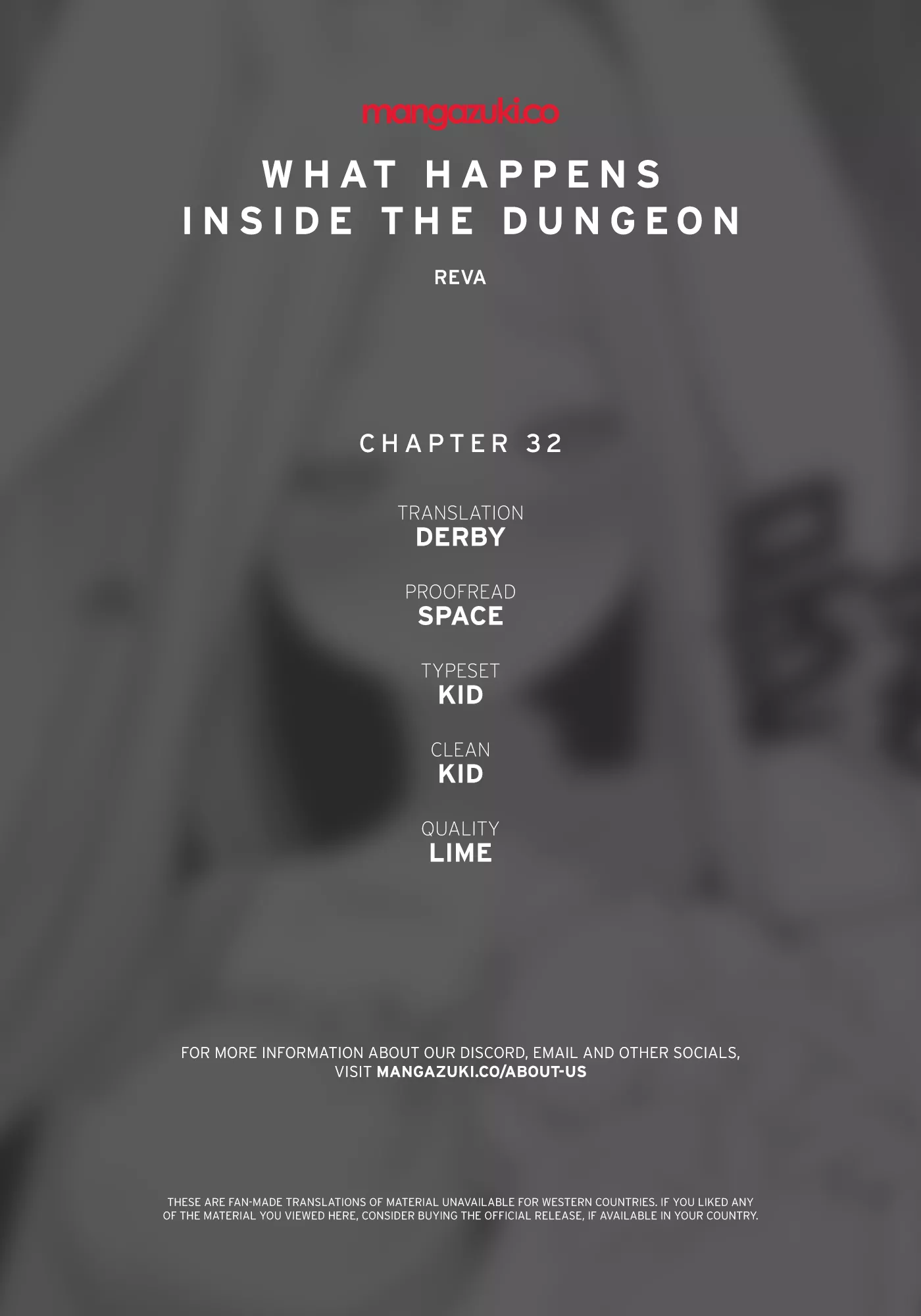 Read What Happens Inside the Dungeon Chapter 32 Online