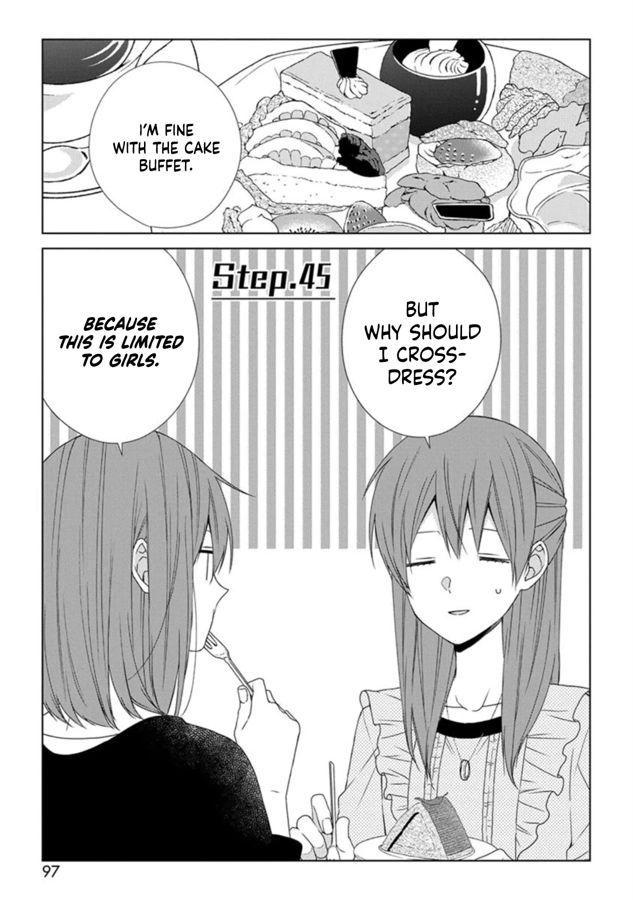Read Onee Danshi, Hajimemasu. Chapter 45 - Step 45 Online
