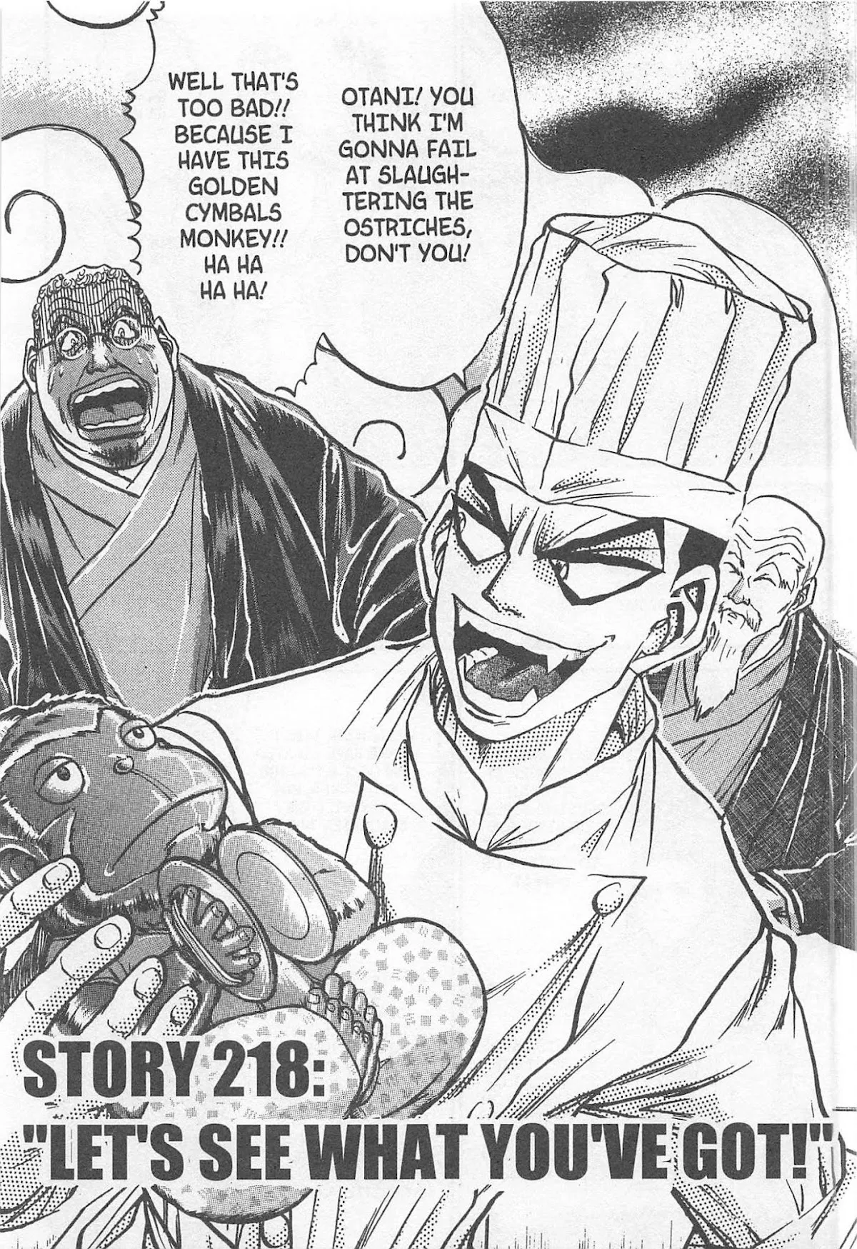 Read Tetsunabe no Jan Chapter 218 Online