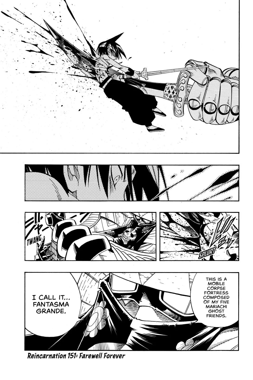 Read Shaman King Chapter 151 Online