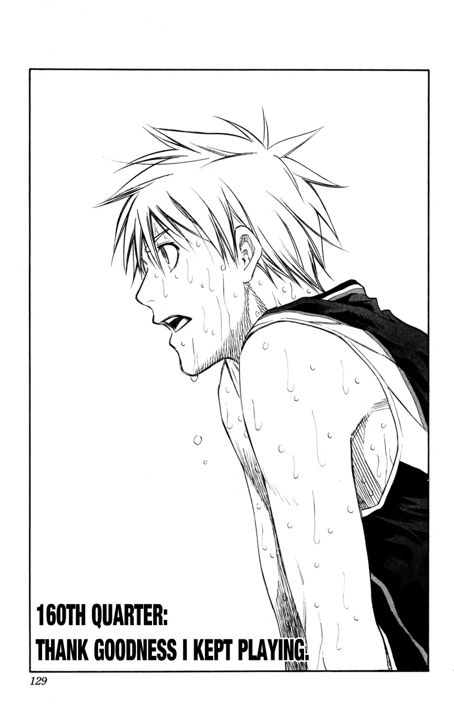 Read Kuroko no Basket Chapter 160 - Thank Goodness I Kept Playing Online