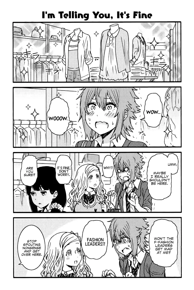 Read Tomo-chan wa Onna no ko! Chapter 142 - I'm Telling You, It's Fine Online