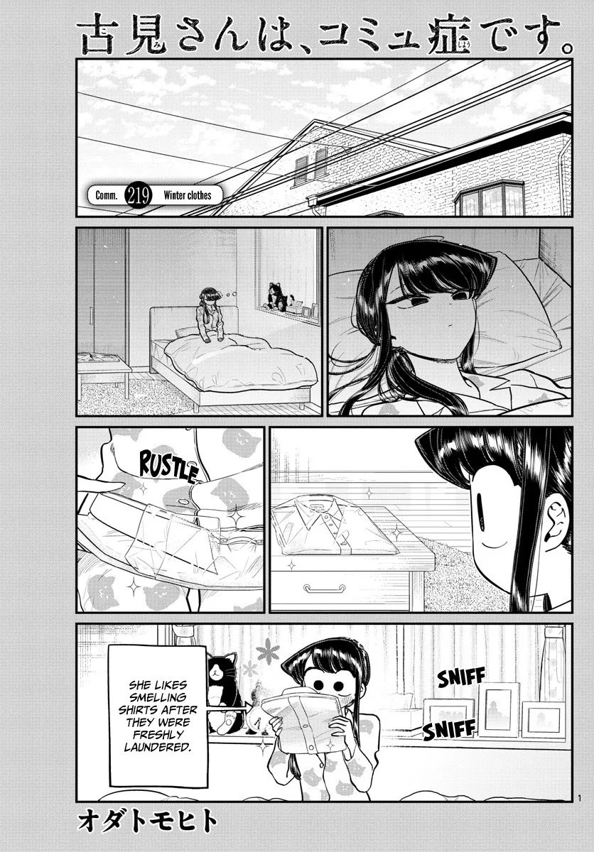 Read Komi-san wa Komyushou Desu Chapter 219 - Winter clothes Online