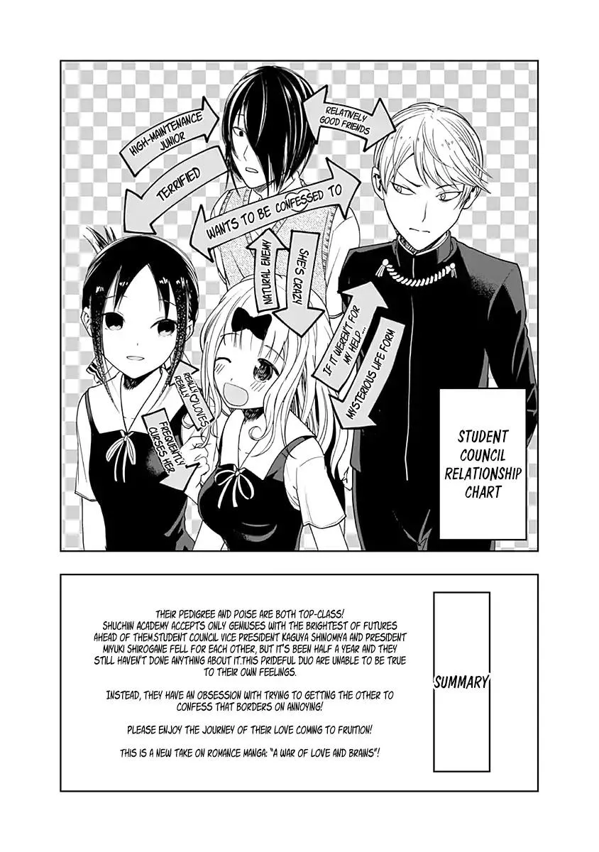 Read Kaguya-sama wa Kokurasetai – Tensai-tachi no Renai Zunousen Chapter 60.1 - Extras Online