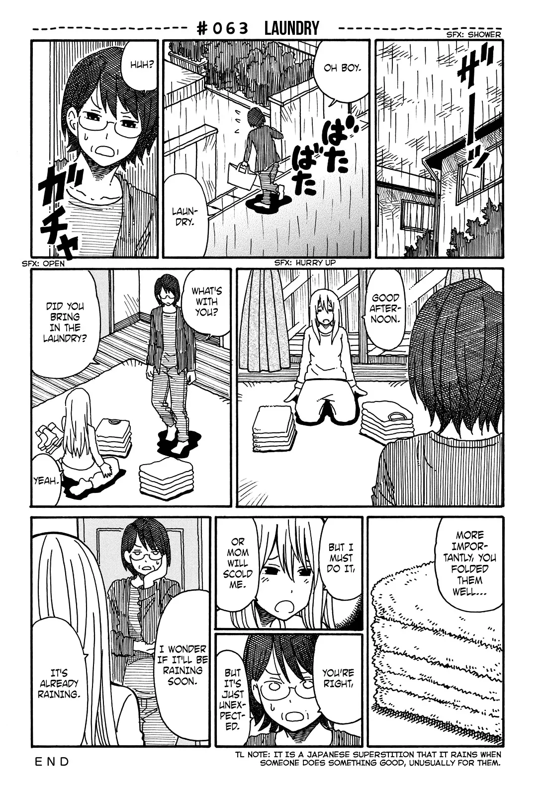 Read Hatarakanai Futari (The Jobless Siblings) Chapter 63 - Laundry Online