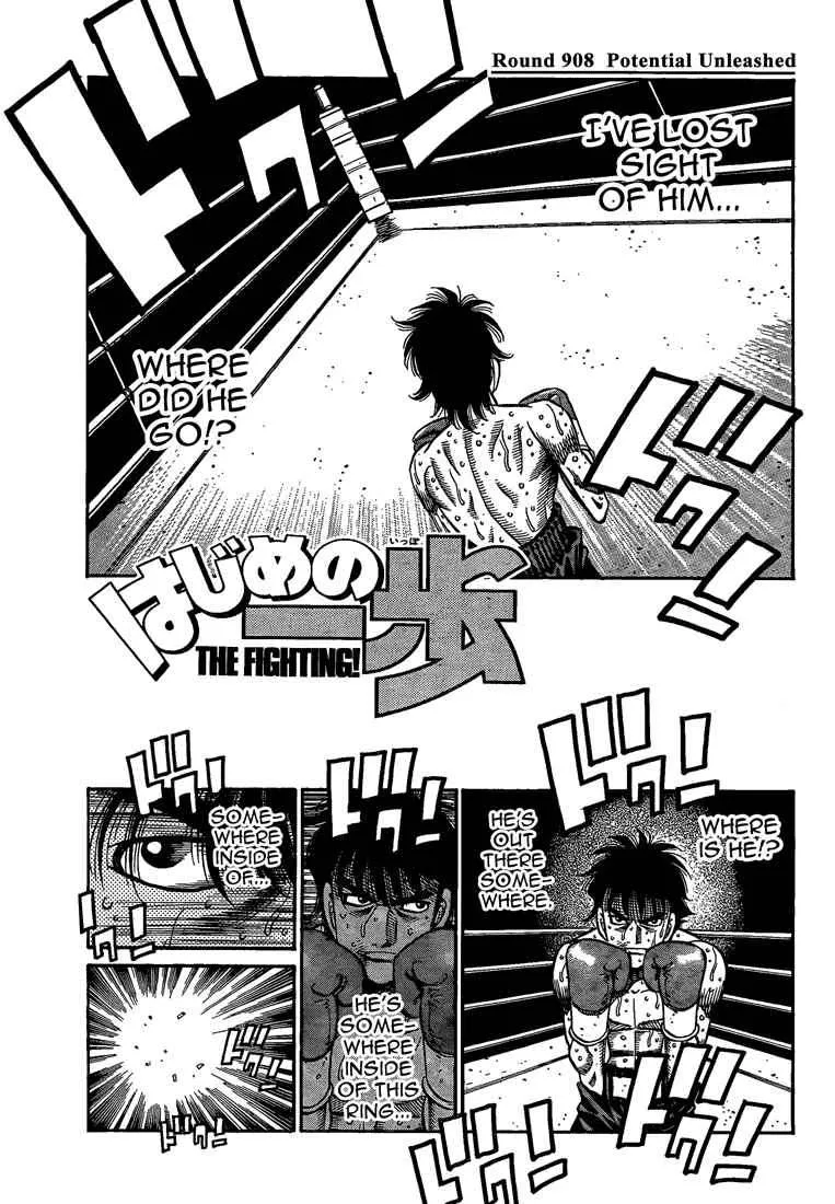 Read Hajime no Ippo Chapter 908 - Potential Unleashed Online