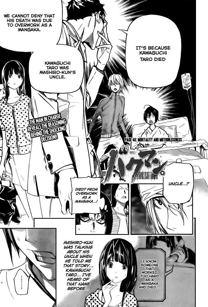 Read Bakuman Chapter 48 - Morality and Motionlessness Online