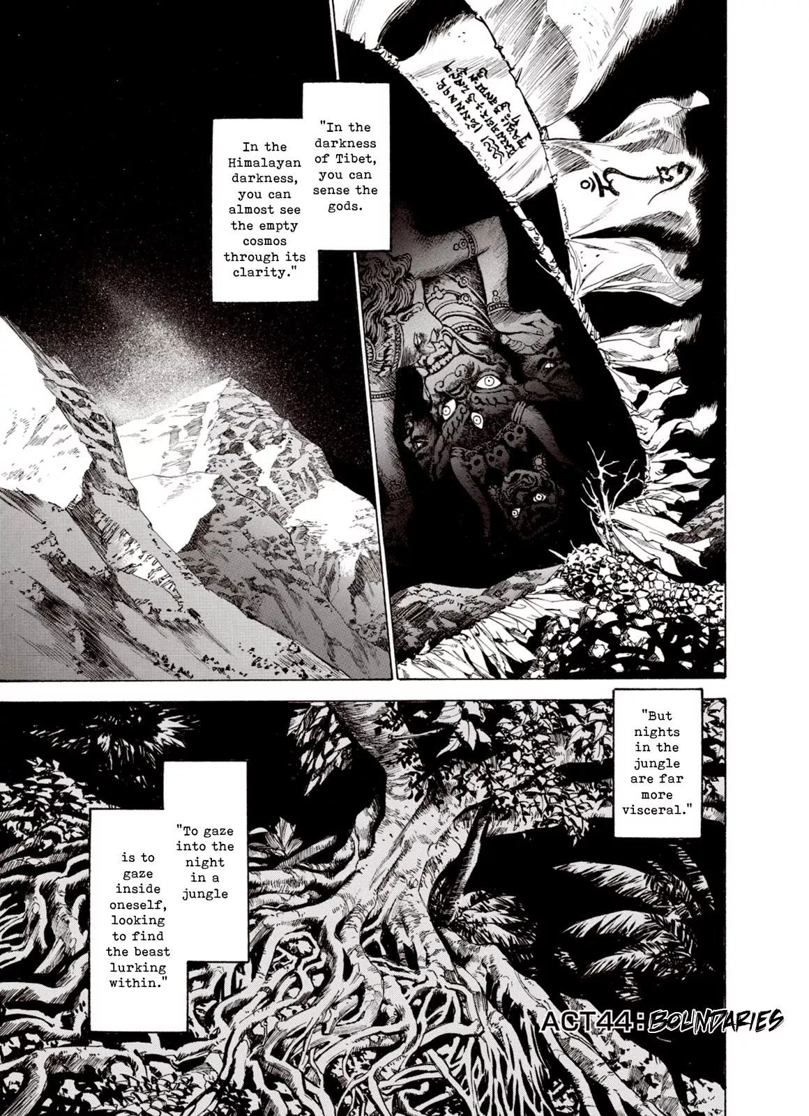 Read Kouya ni Kemono Doukokusu Chapter 44 - Boundaries Online