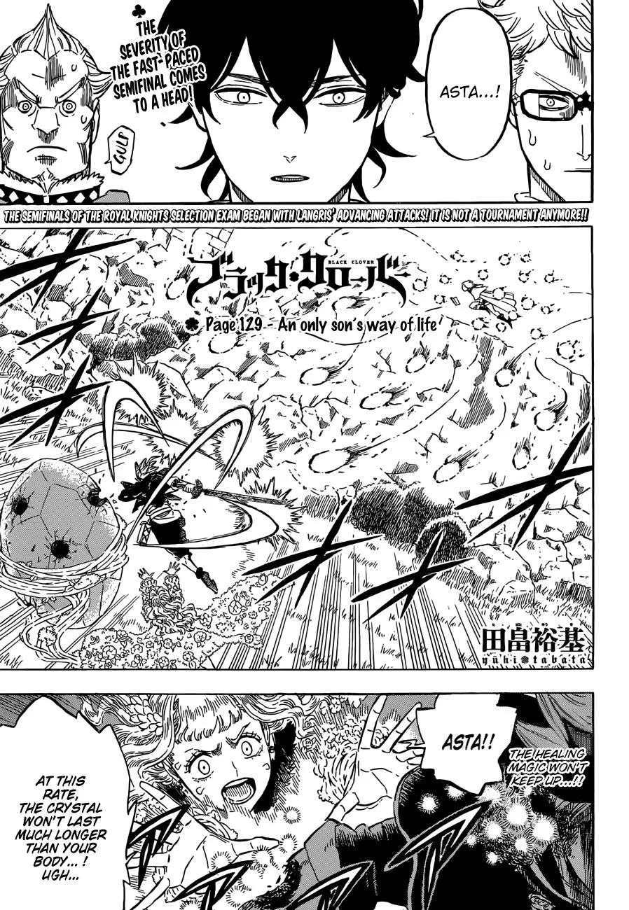 Read Black Clover Chapter 129 Online