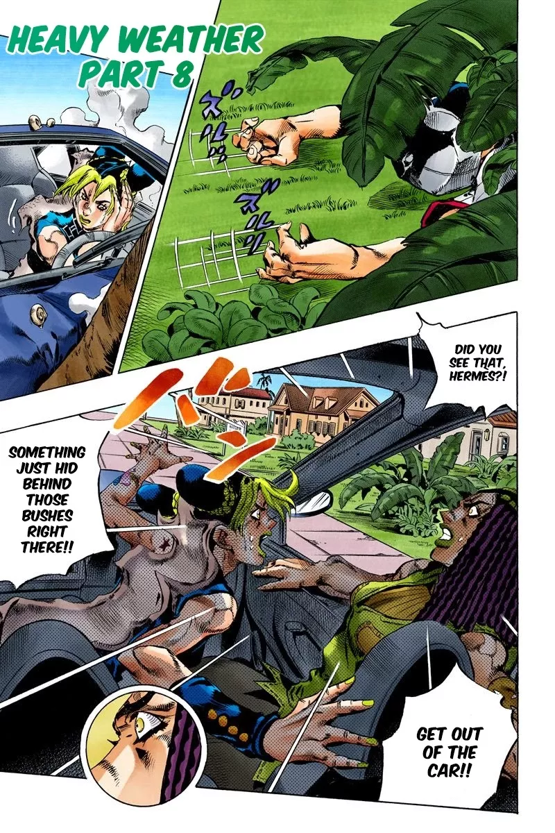 Read JoJo’s Bizarre Adventure Part 6: Stone Ocean Chapter 132 - Heavy Weather Part 8 Online