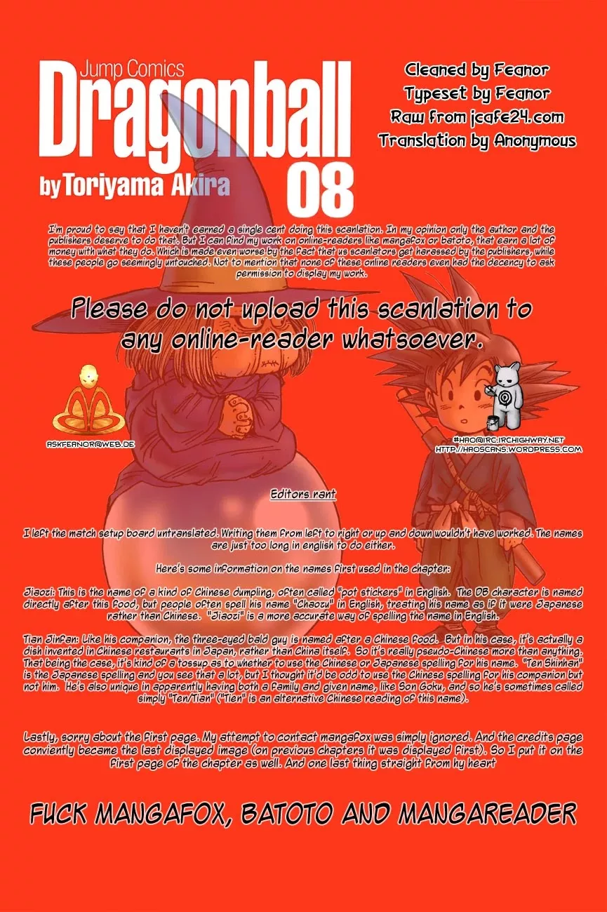 Read Dragon Ball Chapter 116 - The Doctored Lottery Online