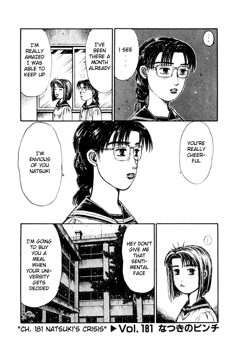 Read Initial D Chapter 181 Online