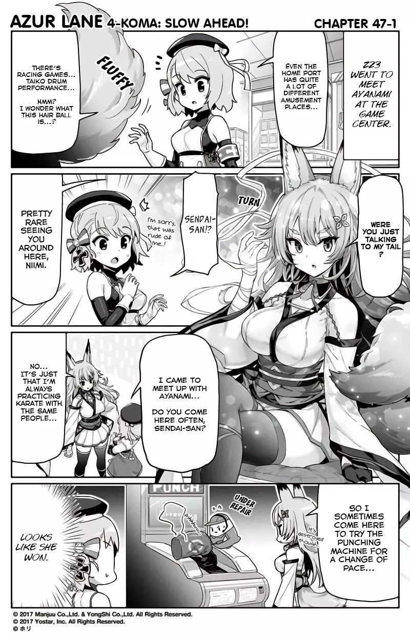 Read Azur Lane 4-koma: Slow Ahead Chapter 47 Online