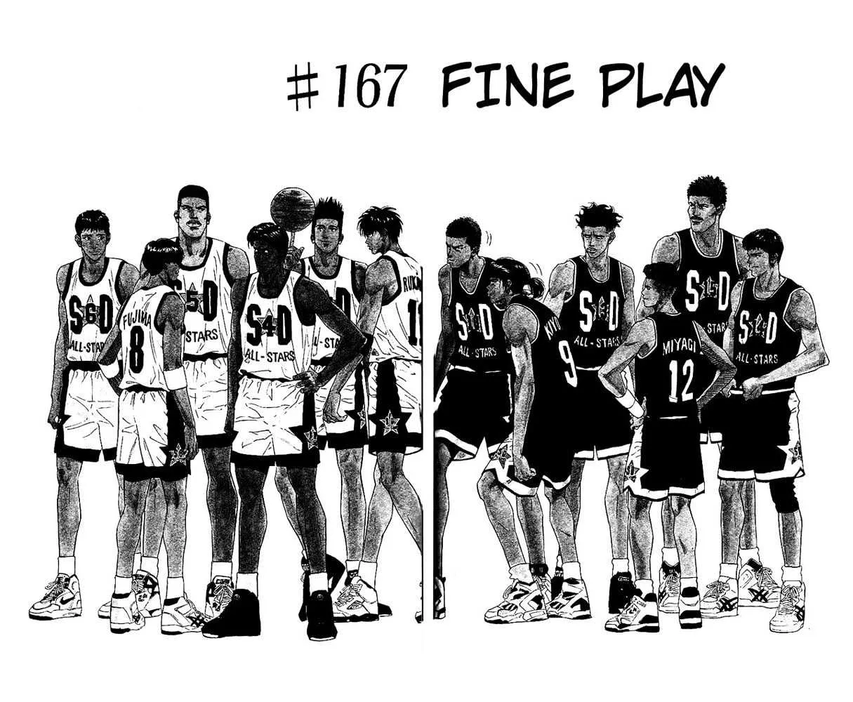 Read Slam Dunk Chapter 167 - Fine Play Online