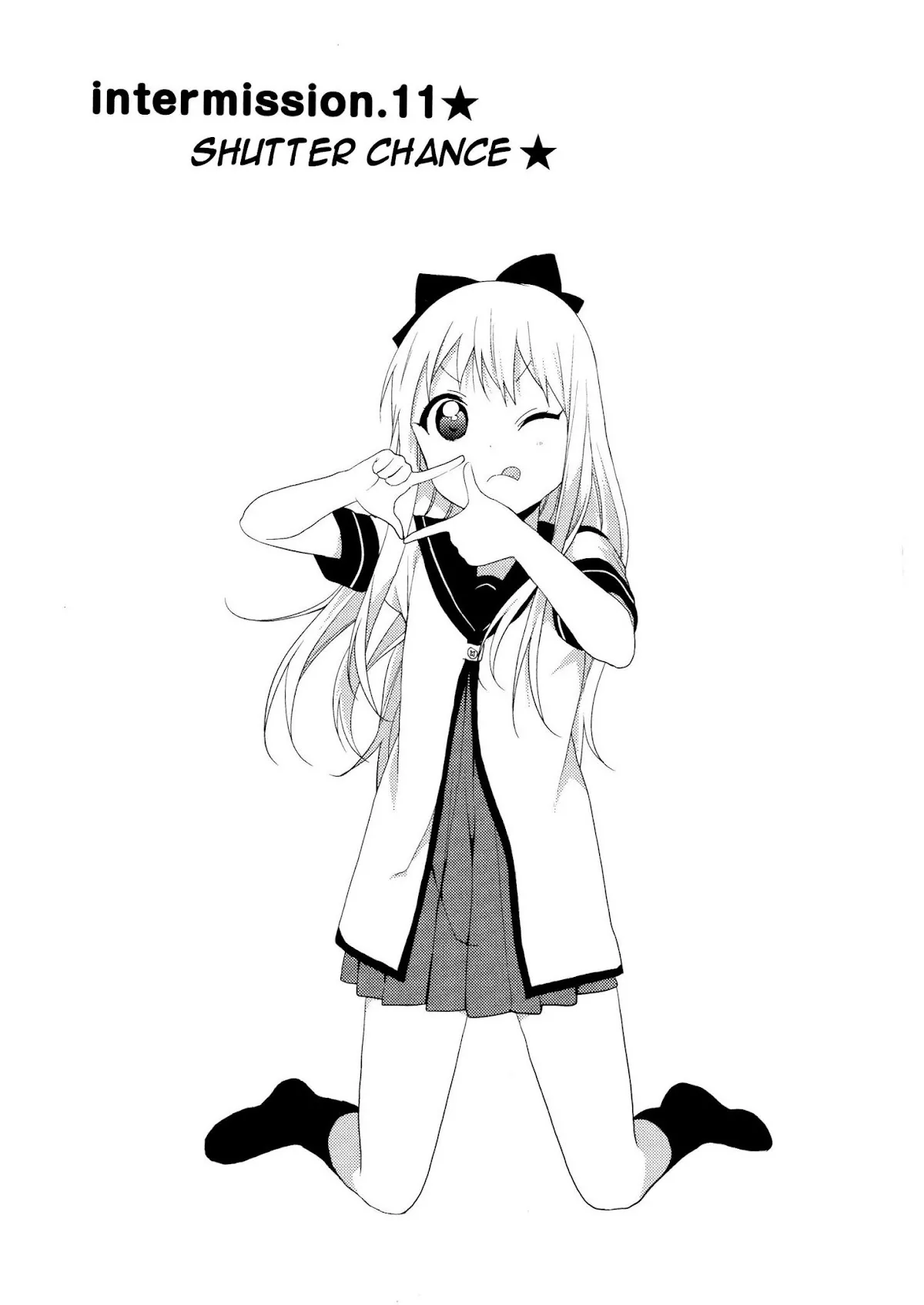 Read Yuru Yuri Chapter 61.3 - Intermission 11 - Shutter Chance Online