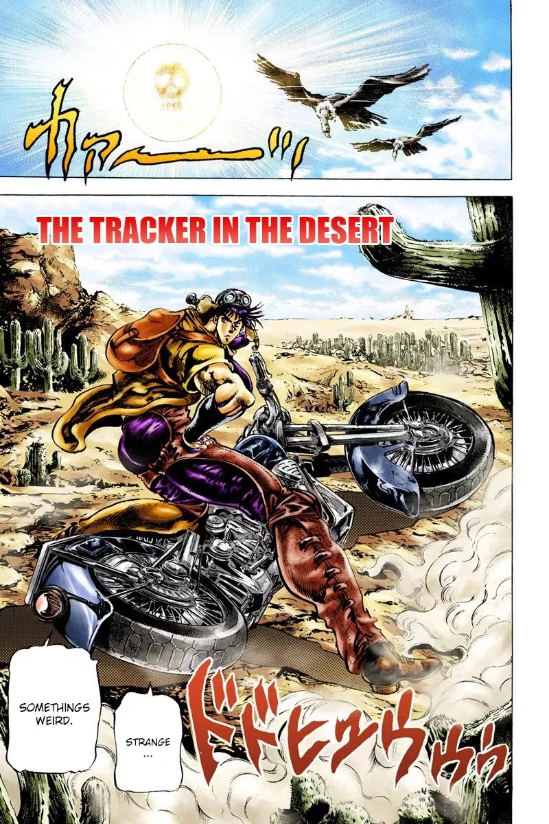 Read JoJo’s Bizarre Adventure Part 2: Battle Tendency Chapter 11 - The Tracker in the Desert Online