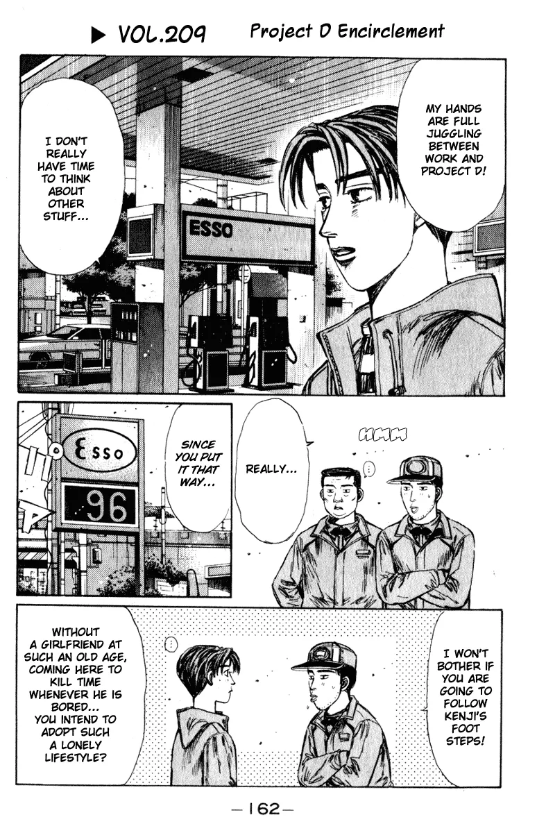 Read Initial D Chapter 209 Online