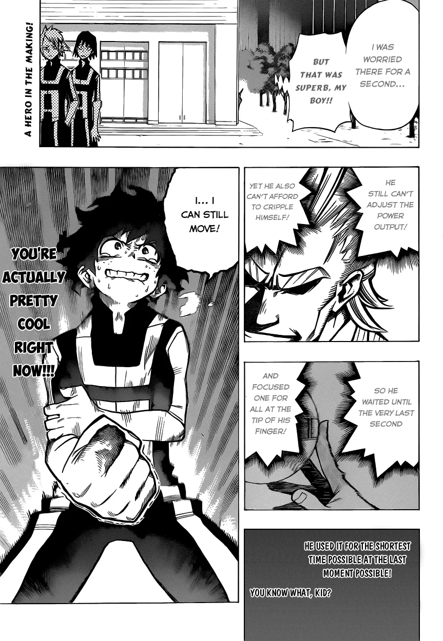 Read Boku no Hero Academia Chapter 7 - Shall We Wear These? Online