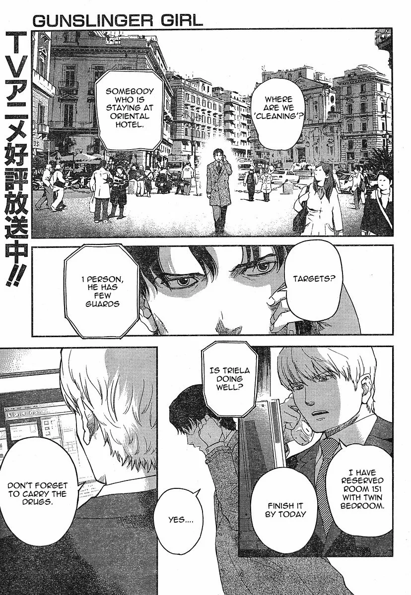 Read Gunslinger Girl Chapter 52 - Assassination Mission Online