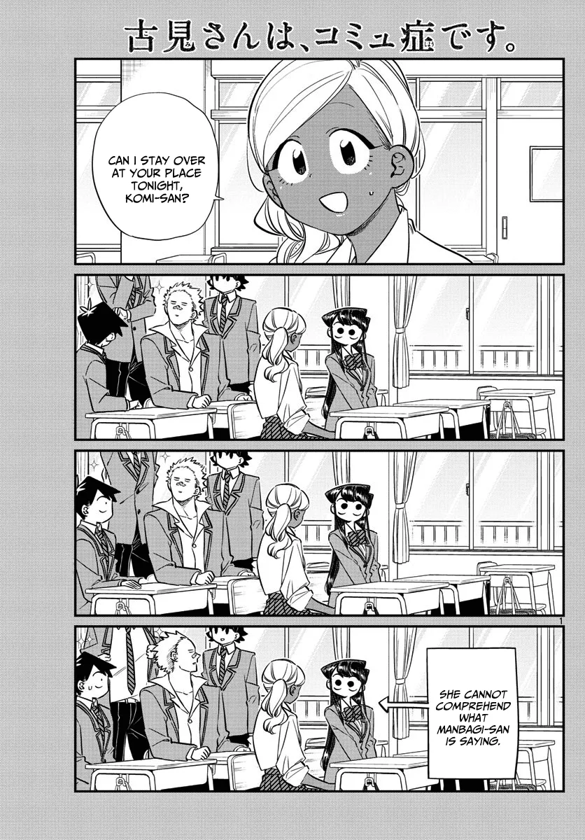 Read Komi-san wa Komyushou Desu Chapter 142 - A Sleep over Online