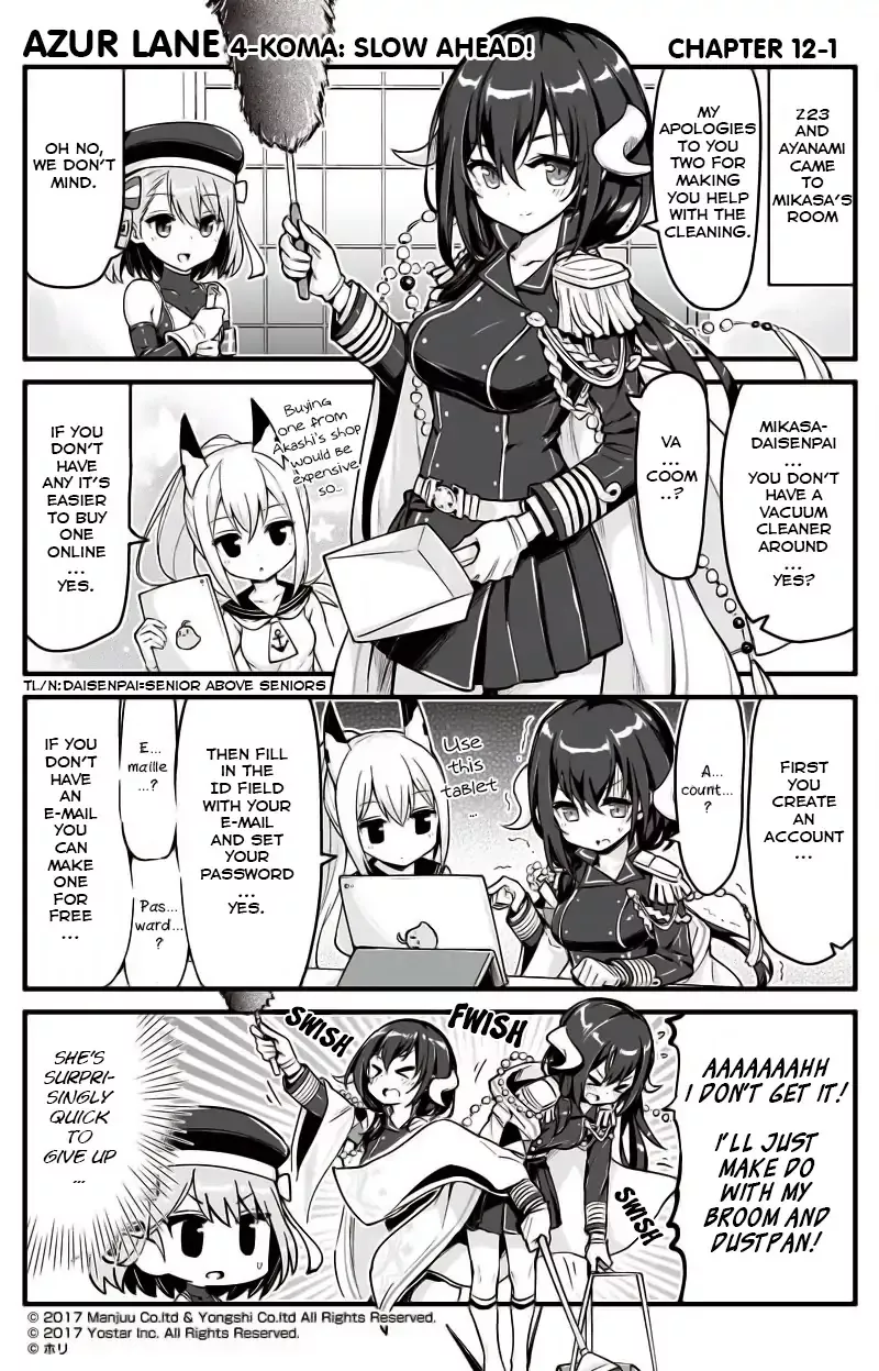 Read Azur Lane 4-koma: Slow Ahead Chapter 12 Online