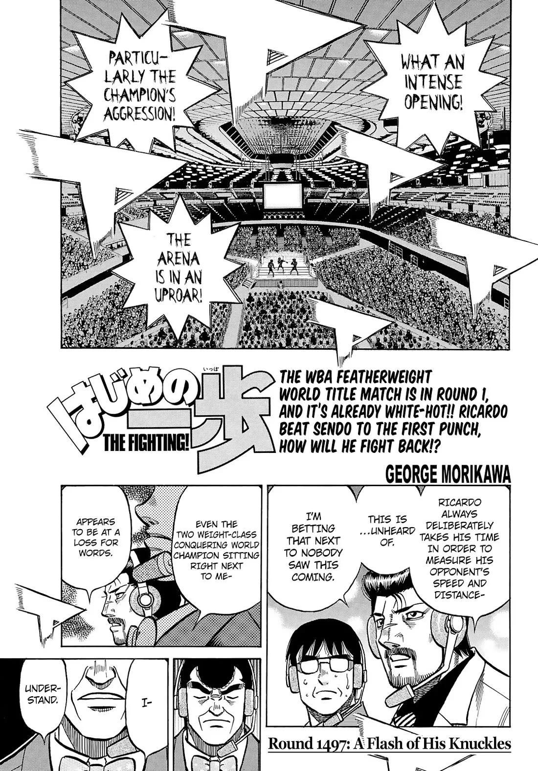 Read Hajime no Ippo Chapter 1497 Online