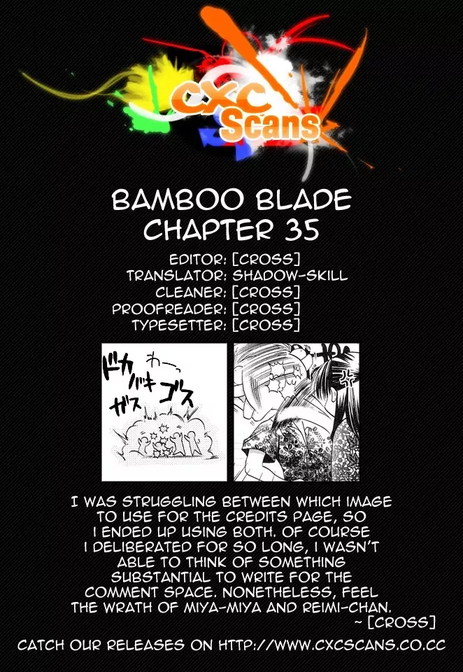 Read Bamboo Blade Chapter 35 - Miya-miya and Reimi's Boyfriend Online