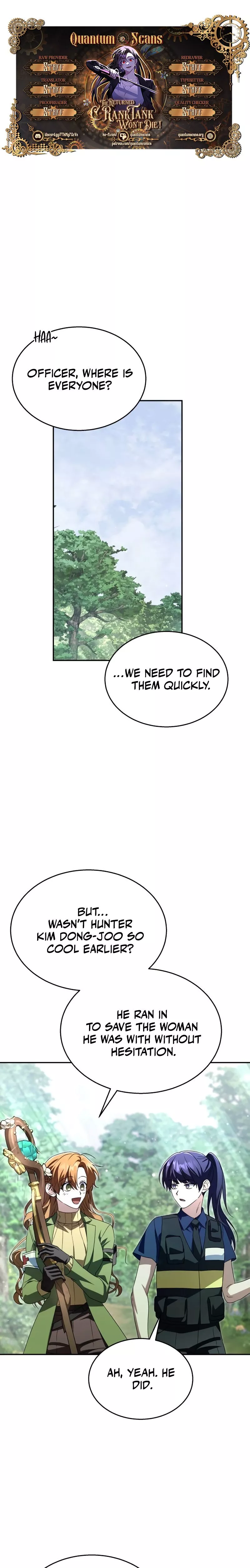 Read The Returned C-Rank Tank Won’t Die! Chapter 19 Online