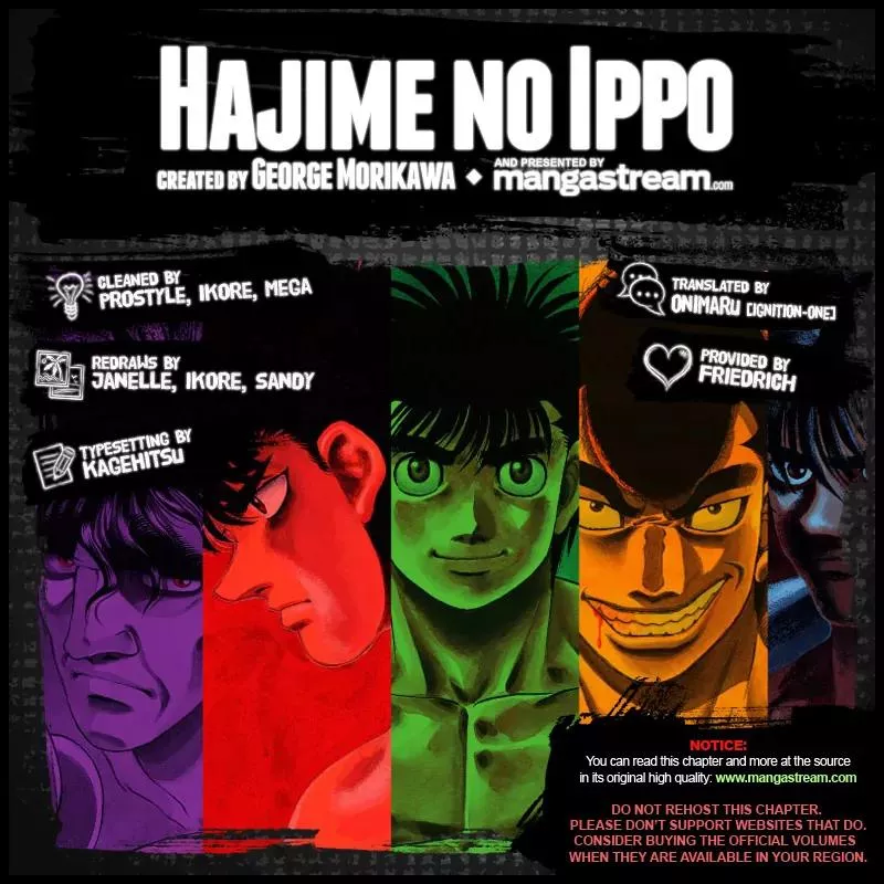 Read Hajime no Ippo Chapter 971 - Forced Obsolescence Online