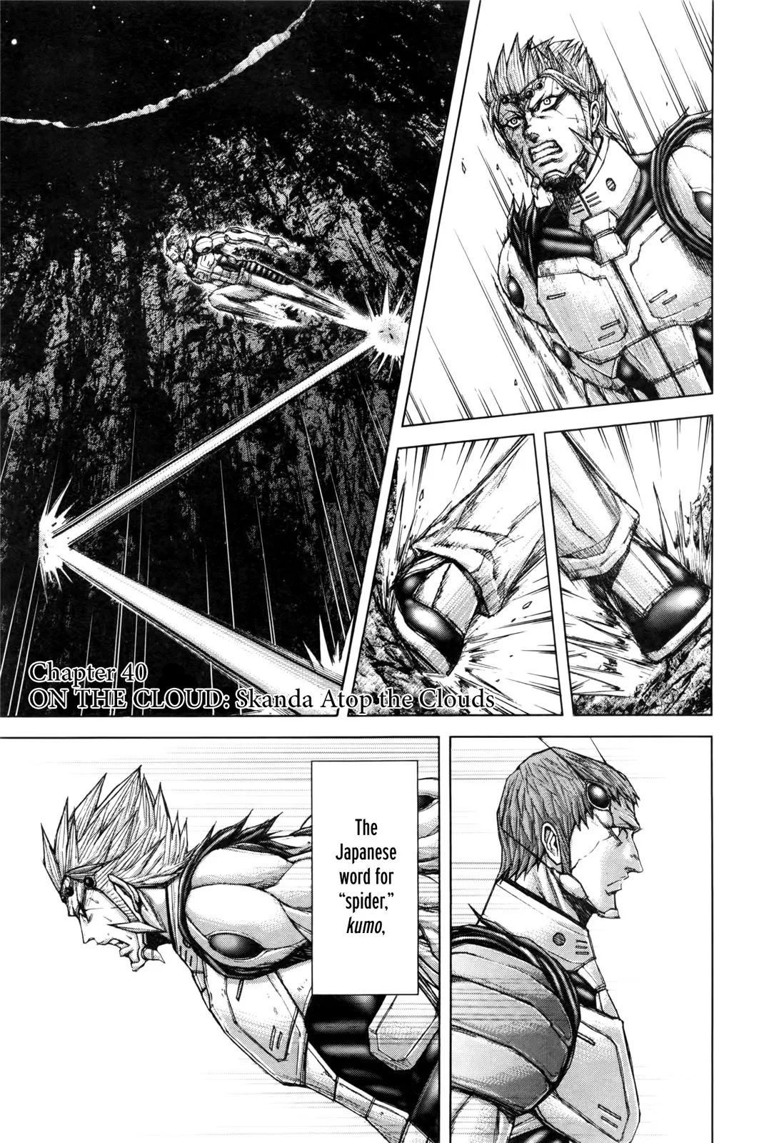 Read Terra Formars Chapter 40 - ON THE CLOUD Skanda Atop the Clouds Online