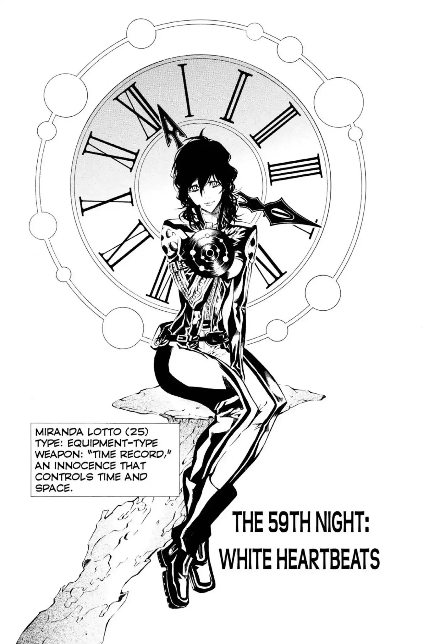 Read D.Gray-man Chapter 59 - Vol.7 The 59th Night: White Heartbeats Online