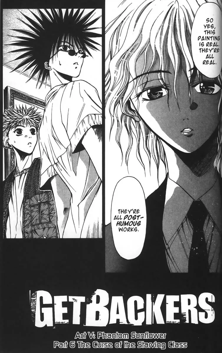 Read Get Backers Chapter 35 - Act V: Phanthom Sunflower (6): The Curse of the Starving Class Online
