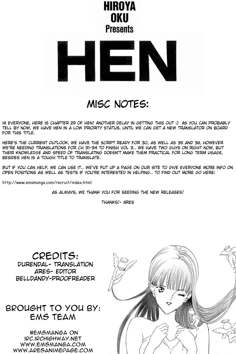 Read Hen Chapter 29 - Absolute Obedience Online