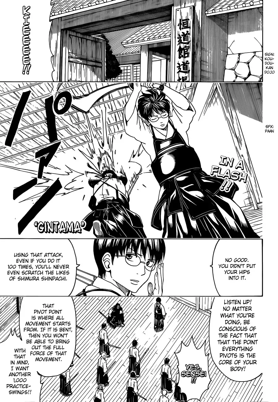 Read Gintama Chapter 486 - There are Two Types of Humans in the World, Those that Shout Special Attacks and Those That Don't Online