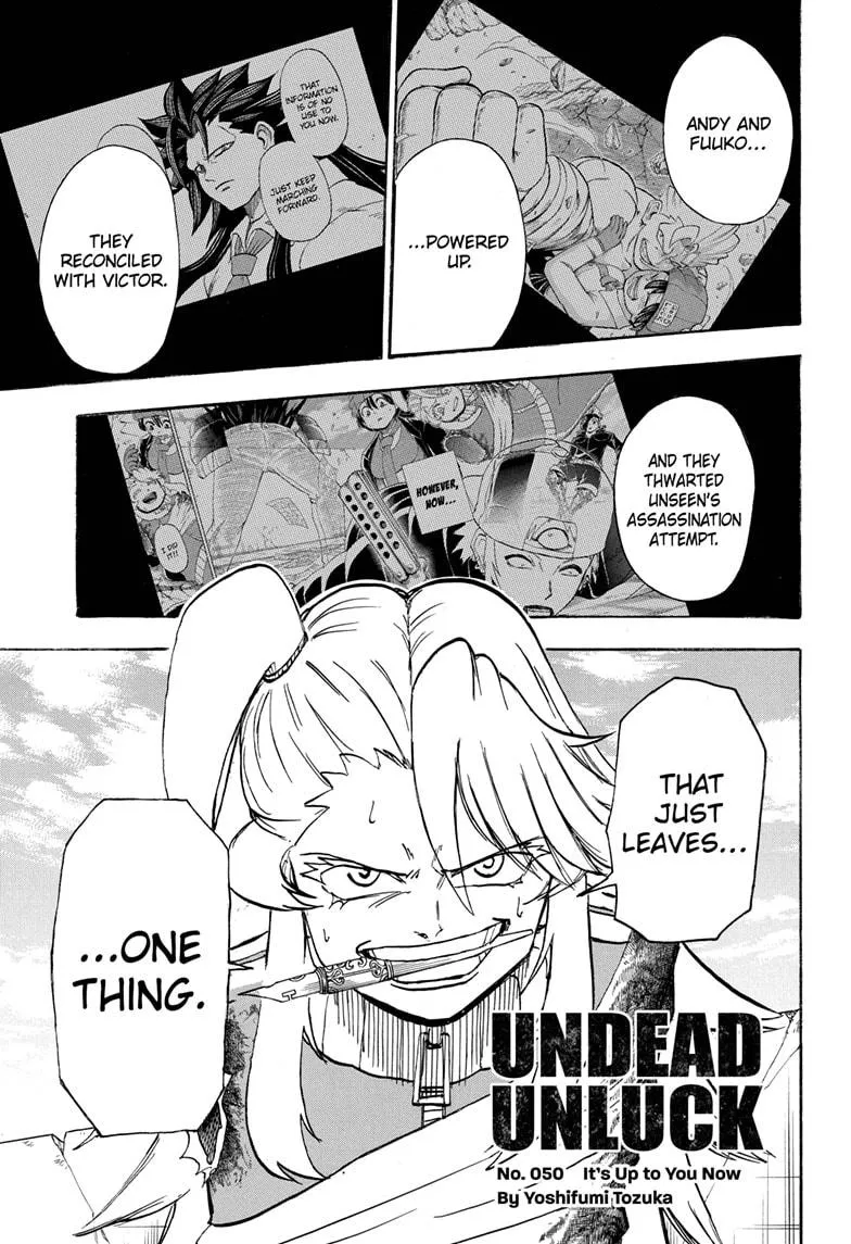 Read Undead + Unluck Chapter 50 Online