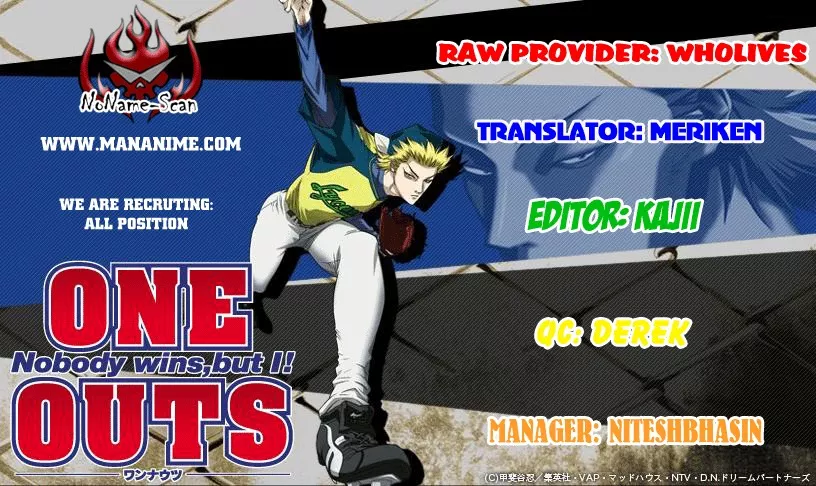 Read One Outs Chapter 13 - Right Online