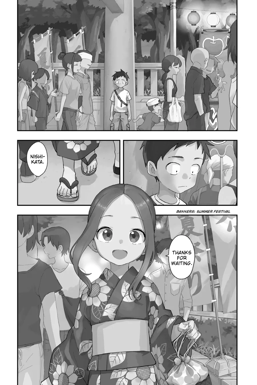 Read Karakai Jouzu no Takagi-san Chapter 178 - Summer Festival Online
