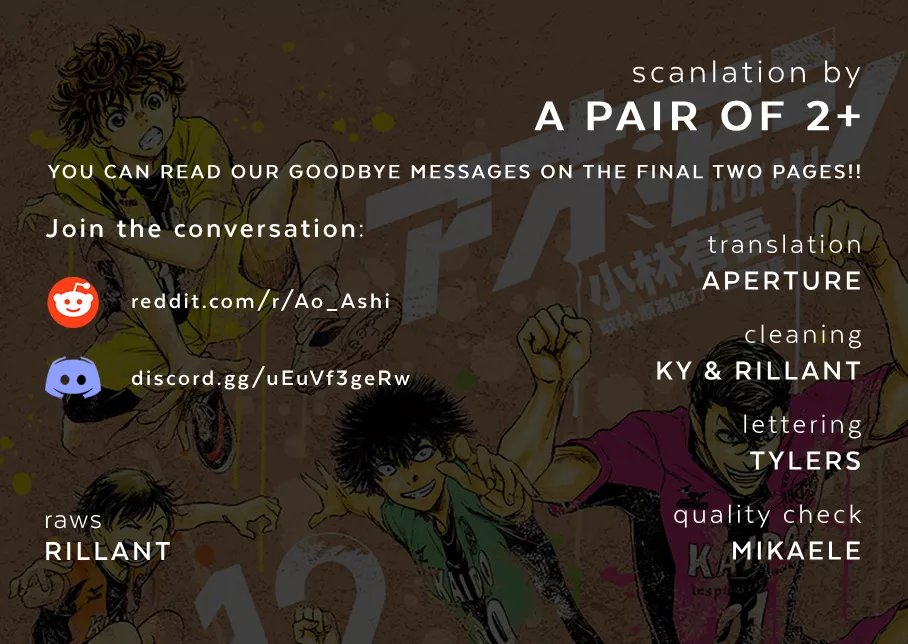 Read Ao Ashi Chapter 410 - Presence Online