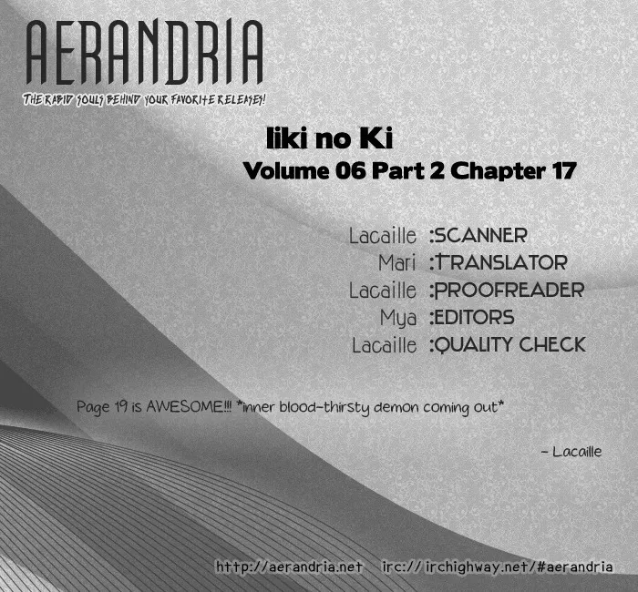 Read Iiki no Ki Chapter 22 Online