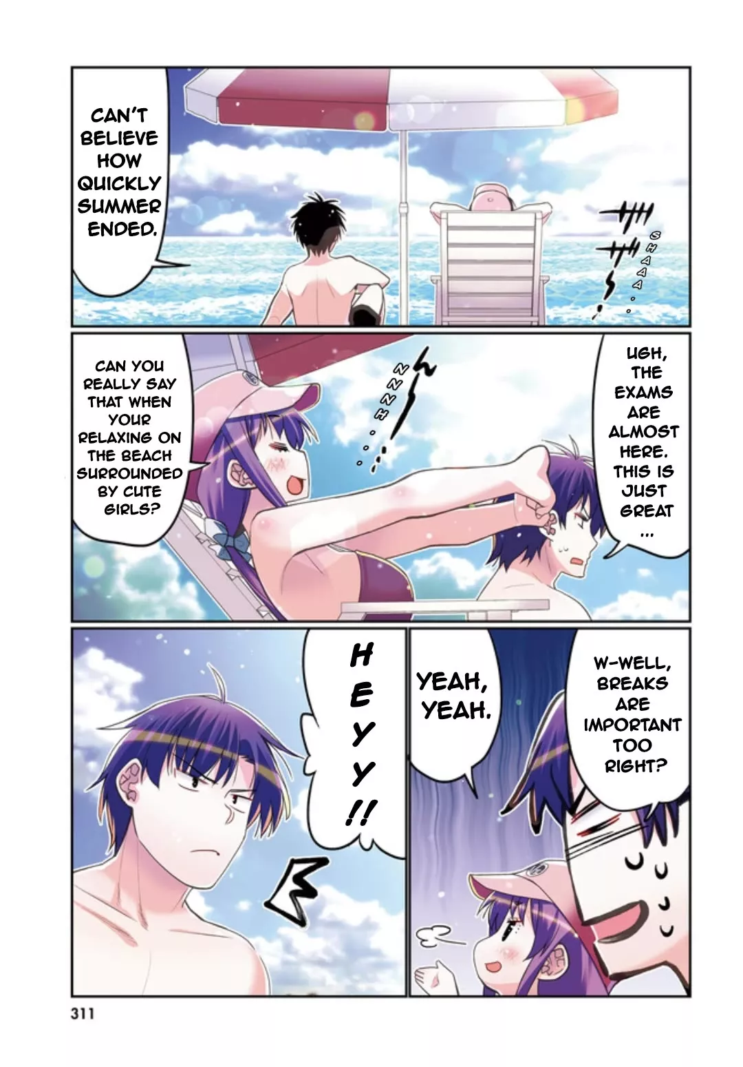 Read Ore no Tomodachi♂♀ ga Kawaisugite Komaru! Chapter 43 - Summer at the Beach, Again! Online
